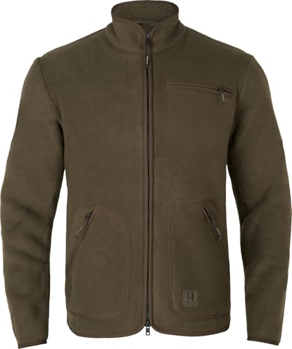 Härkila Chaqueta de forro polar Torsby para hombre, Willow Green, L