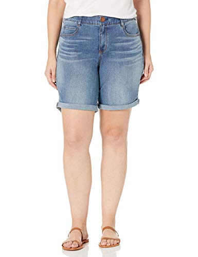 Vintage America Blues Women's Fab Body Sculpt Bermuda Short, Artisan Made, 10