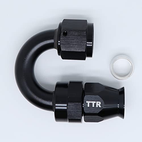 Línea de combustible AN8 PTFE en nylon negro de alta resistencia térmica para motor 7