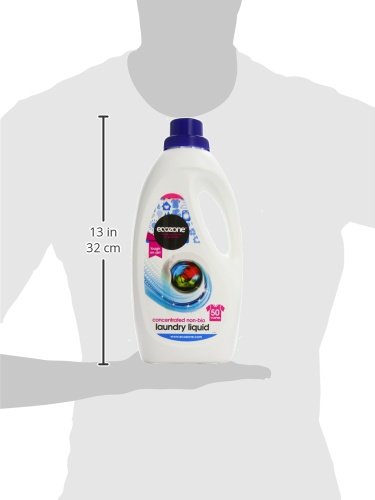 Ecozone Non Bio Laundry Liquid 50 Washes 2 Litre (Pack of 6) - Image 3