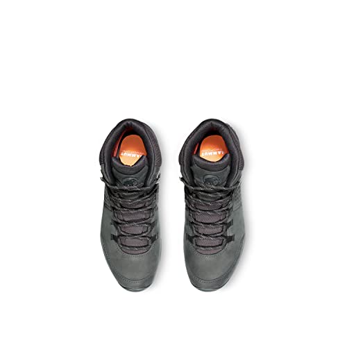 Mammut Nova IV Mid GTX Women | Wanderschuhe für Damen, Wasserdichte Trekkingschuhe, Outdoor Schuhe, Gore-Tex Bergschuhe, Sportschuhe für Hiking | Black-Blood Red, 8