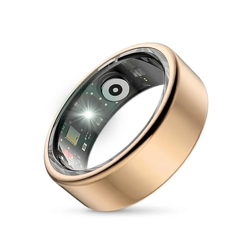 Image of Loop Smart Ring - Health & Fitness Tracker Colors | Water-Resistant (IP68, 5ATM) | Long-Lasting Battery Life (Gold, 12)