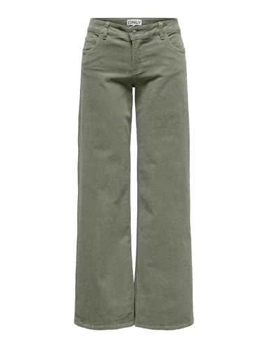Pantalon large côtelé ONLY parfait pour un style décontracté