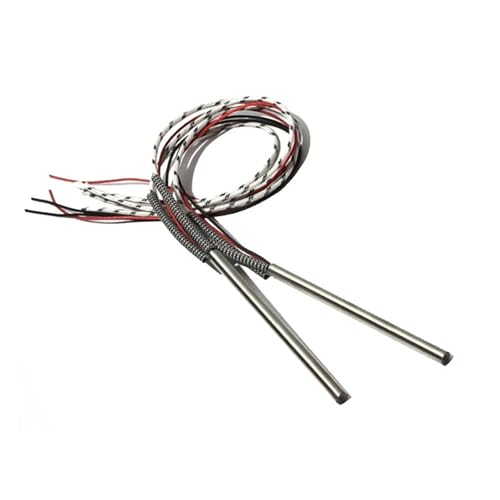 Elemento calefactor industrial de 850W y 220V para moldes y maquinaria térmica, 6x450mm