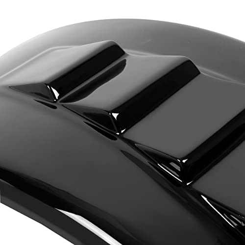 Kojem Rear Fender Compatible With 2015-2019 Polaris Slingshot Base Sl Se Model Only Bagger Hugger Style Fiberglass Black #TOP6