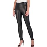 BCBGMAXAZRIA Women's Faux Leather Leggings, Black