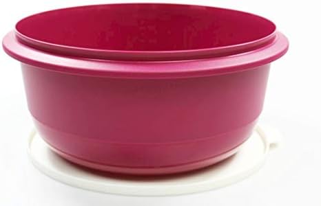 Tupperware Miska do mieszania Pro 9,5 l ciemnoróżowy ciasto drożdżowe miska ciasto german