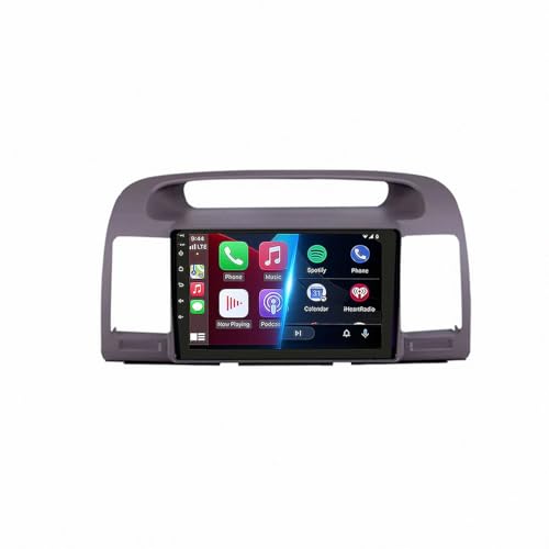 Pantalla Táctil con CarPlay para Toyota Camry 2000-2005 Navegador GPS 4 Núcleos