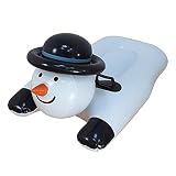 Práctico tubo de nieve: el tamaño inflado es de aproximadamente 107 * 60 * 55 cm / 42,13 * 23,62 * 21,65 pulgadas, adecuado para niños mayores de 5 años.
