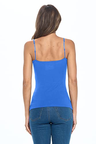 Image of Natural Uniforms Women's Camisole Tank Top-Breathable Cotton Stretch