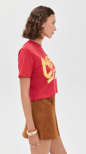Junk Food Women's Chiefs Thrill MN Crop Tee4