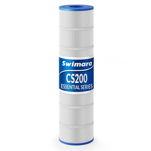 Swimara Pool Filter Cartridge for Jandy Systems Essential Series CS200 Replacement for R0462400 PJANCS200 Cylindrical Fabric 200 Sq. Ft.
