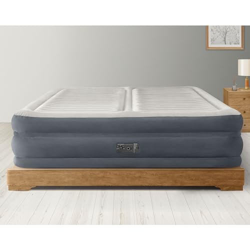 Intex 64953E Deluxe Dual Zone 22 Inch King Sized Air Mattress Fiber Tech Construction thumb #7