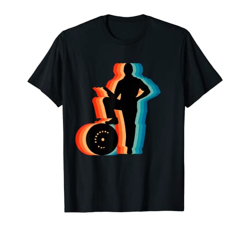 Hombre Papá mecánico retro Vintage Papá mecánico retro Camiseta
