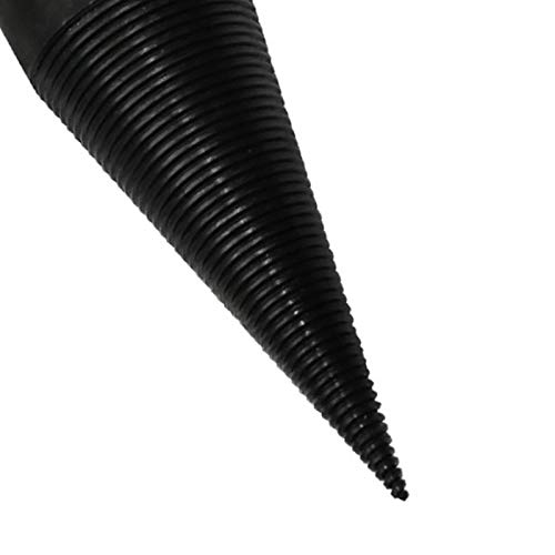 Creative-Idea Firewood Wood Log Splitter Drill Bit 45mm Screw Cone Hammer Drill Accessories Home Outdoor Camping Farms
