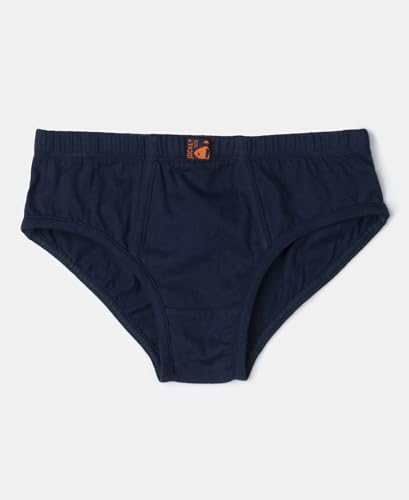 Image of Jockey 3035 Boys Super Combed Cotton Solid Brief with Ultrasoft Waistband (Pack of 3, Colors & Prints May Vary)