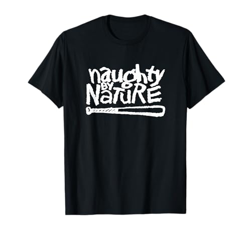 Naughty By Nature – White Classic Logo T-Shirt