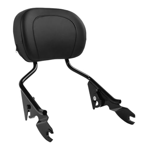 Coussin dossier passager moto amovible pour touring electra street glide road king fltrx 2009-2024