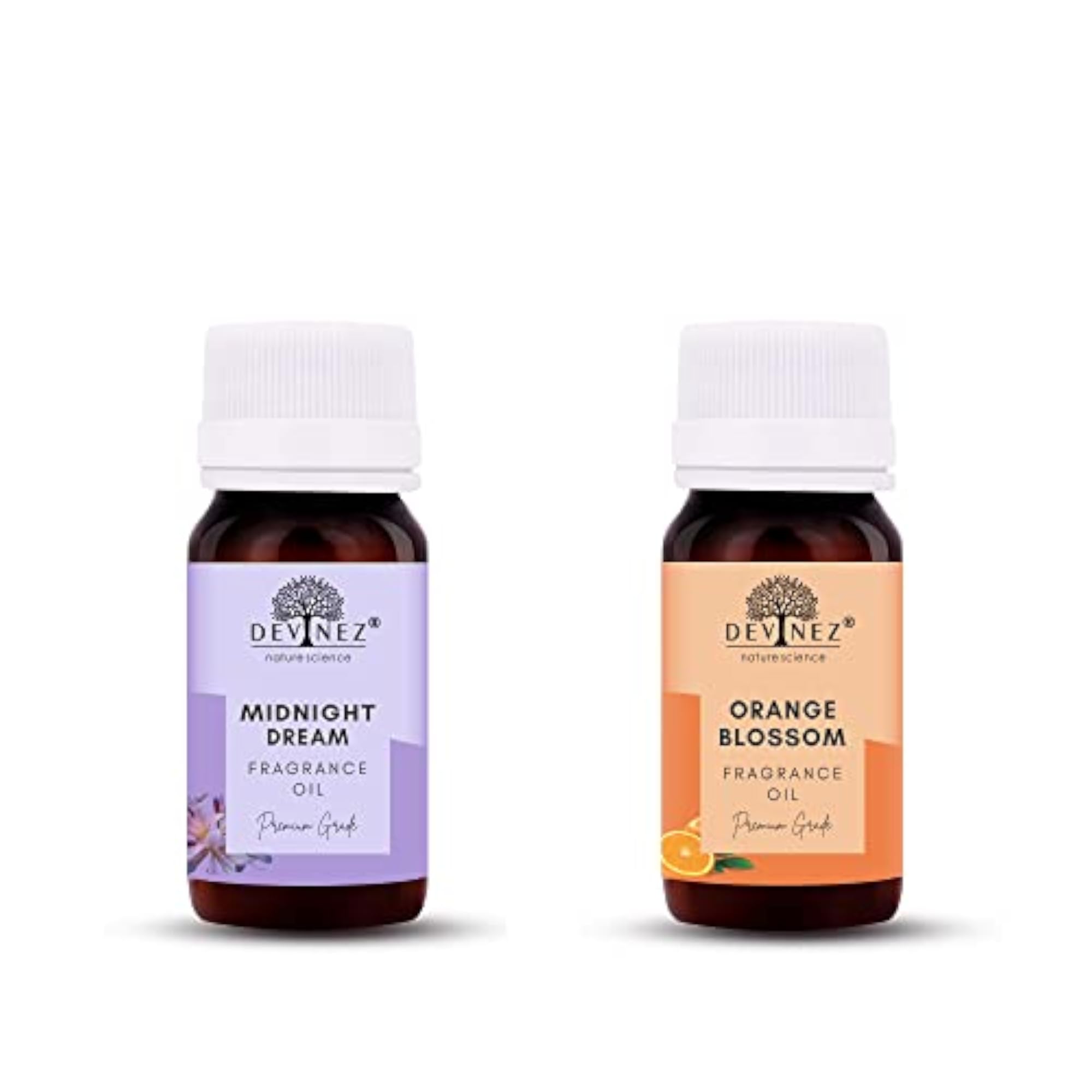 Midnight Dream, Orange Blossom Aroma Oil for Diffuser, 60ml Each