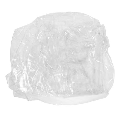 Support pour peluches et housse transparente pour optimiser la décoration de chambre