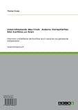  Unterrichtsstunde: Max Frisch - Andorra, Viertes/Fünftes Bild: Konflikte um Andri: Erkenntnis und Reflexion der Konflikte durch szenische und gestaltende Interpretation