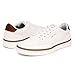 Nautica Men's Jaro Casual Lace-Up Shoe,Classic Tennis Low Top Loafer, Fashion Sneaker-White Size-8