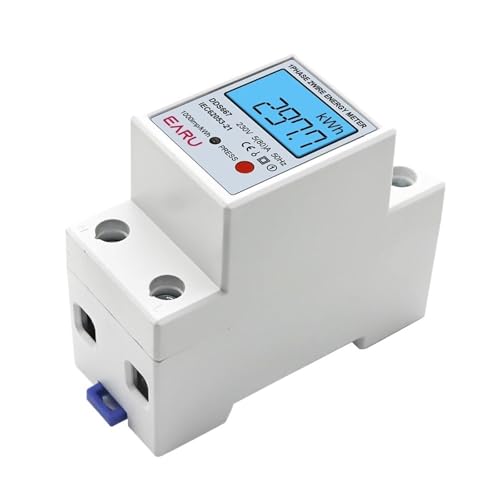 Compteur de consommation d'énergie 80A avec remise à zéro LCD
