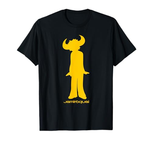 Jamiroquai Official Buffalo Yellow Logo T-Shirt