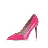 Der elegante und stilvolle spitze zehen High Heel hat einen 10cm Absatz, was die richtige Höhe ist, um Ihre schlanken Beine zu zeigen und Sie bequemer zu machen.