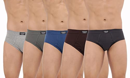 Image of Dollar Bigboss Men's Cotton Lycra Brief Regular Solid