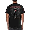 Men's Moment Rock Band in This T-Shirts Fashionable Full-Print Tees Versatile Summer Short Sleeve Shirt Multicoloured M #1