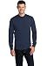 Port & Company Men's Mock Turtleneck - X-Large - Navy