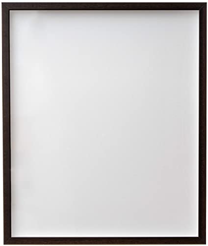 16X20 Brown Walnut Shadow Box Frame | 3/4" Of Depth - Lots Of Display Room For Jerseys, Keepsakes, Objects, & Memorabilia | Uv Resistant Acrylic And Acid Backing For Added Protection | Includes #TOP1