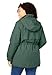 Woman Within Plus Size Fleece-Lined Taslon Anorak - M, Pine