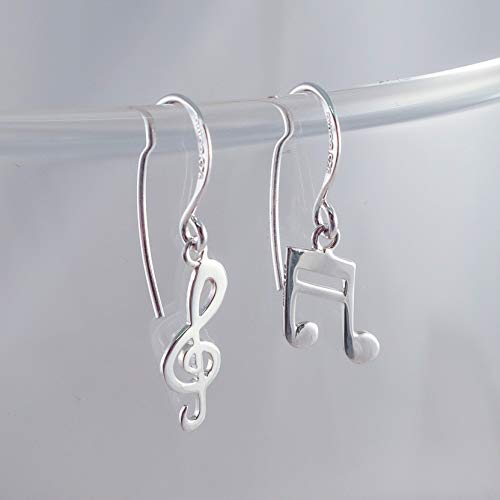 Boma Jewelry Sterling Silver Music Note & Treble Clef Earrings4