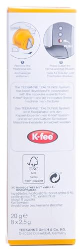 Teekanne Tealounge Kapseln - Rooibos Vanilla Cookie No. 711 Rooibos Tee (3x8 Kapseln)
