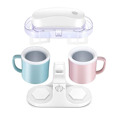 ZIAMOO Doppeleimer-Eismaschine für Zuhause, Eismaschine für Gefrorene Früchte, Hausgemachte Eismaschine, Mini-Frozen… – Bild 3