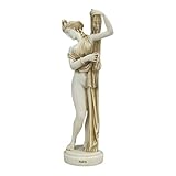 Statue de la déesse Venus Aphrodite Kallipygos   Finition patinée   25 cm