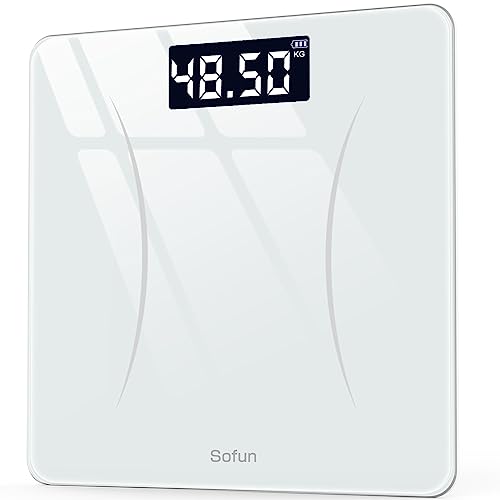 体重計 デジタル 電子スケール 【2025年新標準！0.05kg高精度・超薄・超軽量】 ヘルスメーター 乗るだけ 電源自動ON/OFF 高精度 バックライト付 ボディスケール 180kgまで対応 強化ガラス コンパクト 軽量 たいじゅうけい 電池付属 weight scaleのサムネイル