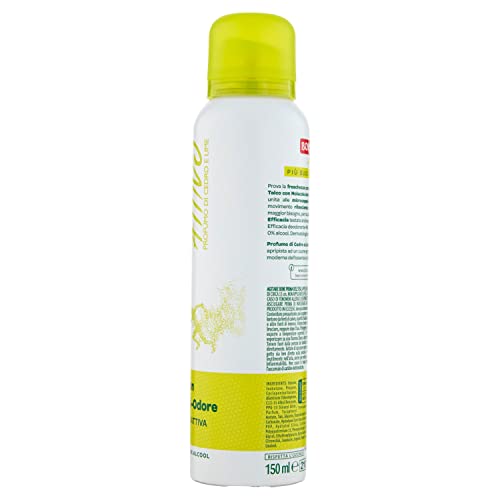 Borotalco Attivo Dezodorant, Biały, 150 ml