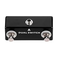 Guitar effect accessory:it is a tiny but essential parts for your guitar,guitar effect supply Instrument accessory:and it is a nice gift for your music lover friends,dual foot Guitar:small size, full metal shell, light and durable,dual guitar foot Gu...