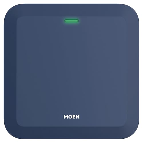 Moen 8-Zone Smart Sprinkler Controller, Wi-Fi Connectible Smart Irrigation System with Automatic Water Timer, WICNT008G1USA