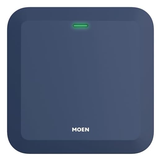 Moen 8-Zone Smart Sprinkler Controller, Wi-Fi Connectible Smart Irrigation System with Automatic Water Timer, WICNT008G1USA