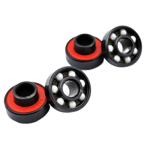 Rodamiento de cerámica 608 2RS híbrido con precisión ABEC-11 para ruedas de alta resistencia