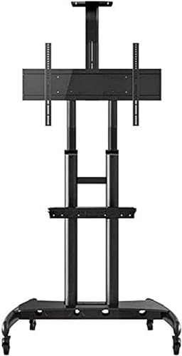 Soporte móvil para TV con ruedas ajustable en altura miniatura 1