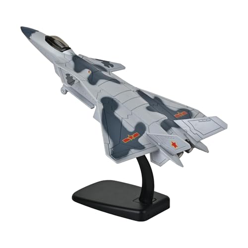 Image of Toys Uncle Diecast Aeroplane Scale Model, (1:400 Fighter Aeroplane with Light and Sound (Type 10))