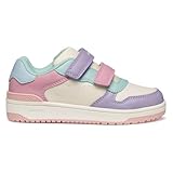 Pointe renforcée Geox J Washiba Girl Basket, Rose Clair Wassersea, 35 EU