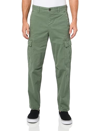 BOSS Cotton Stretch 7 Pocket Cargo Pants,Cucumber Green,3832