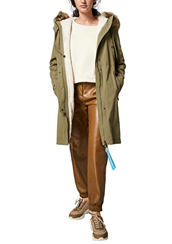 Comma Mantel Langarm