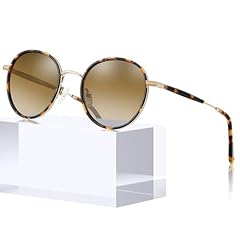 A: Metal & Tortoise Frame + Brown Lens